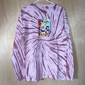 Vans X Sailor Moon Tie Dye Graphic Long Sleeve T-Shirt Unisex Medium (M)